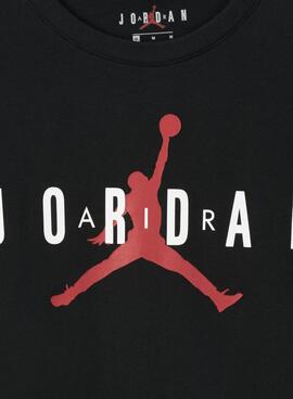 T-shirt Schwarzes Jordan Brand   für Jungen und Mädchen.