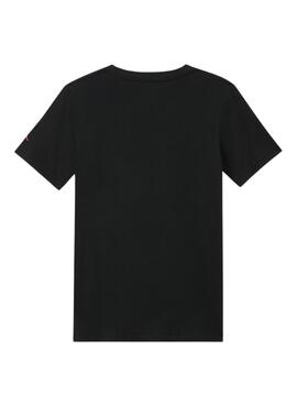 T-shirt Schwarzes Jordan Brand   für Jungen und Mädchen.