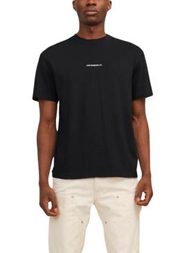T-Shirt Jack and Jones Raruba schwarz für Männer.