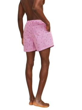 Badehose Jack und Jones Fiji Rot für Männer