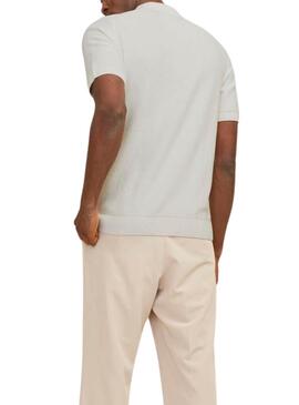 Polo Jack und Jones Blusandri Punkt beige für Männer