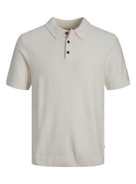 Polo Jack und Jones Blusandri Punkt beige für Männer