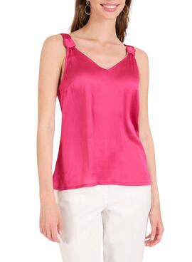 T-Shirt Naf Naf Sofia rosa für Frauen