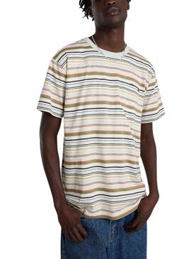 T-Shirt Vans Cullen Streifen mehrfarbig für Männer