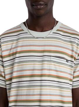 T-Shirt Vans Cullen Streifen mehrfarbig für Männer