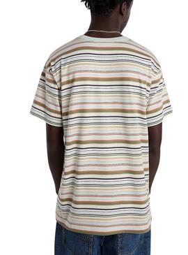 T-Shirt Vans Cullen Streifen mehrfarbig für Männer