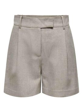 Kurze Hose Nur Linda beige für Damen
