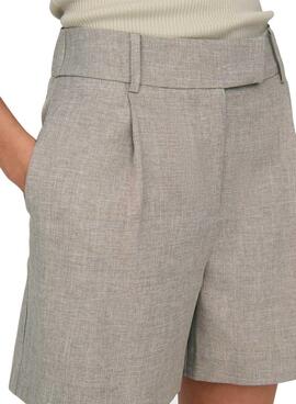 Kurze Hose Nur Linda beige für Damen
