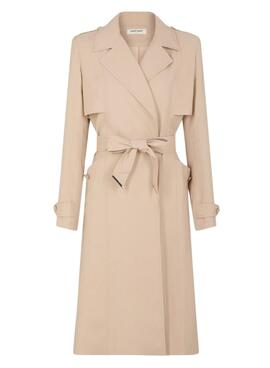 Trenchcoat Naf Naf Sara in Beige für Frauen