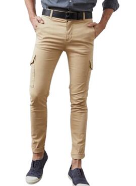 Hose Cargo Altonadock in Beige für Herren.