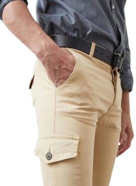 Hose Cargo Altonadock in Beige für Herren.