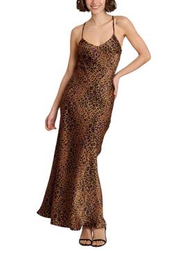 Kleid Naf Naf Leopardenmuster für Damen