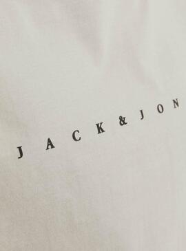 T-Shirt Jack and Jones in Beige für Herren