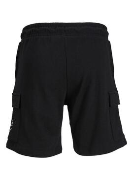 Bermudas Jack and Jones Swift Cargo Schwarz für Herren.
