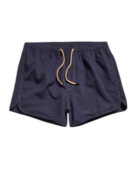 Badehose G-Star Carnic Solid Blau Basic für Herren