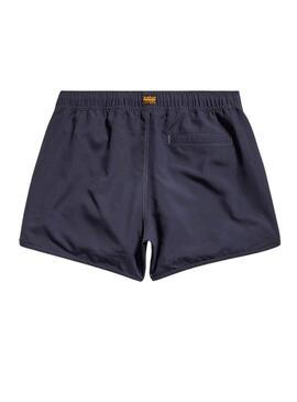 Badehose G-Star Carnic Solid Blau Basic für Herren