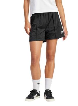 Kurze Adidas Firebird Schwarz für Damen.