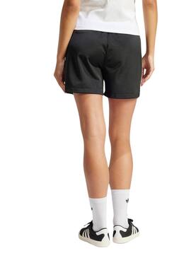 Kurze Adidas Firebird Schwarz für Damen.