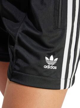 Kurze Adidas Firebird Schwarz für Damen.