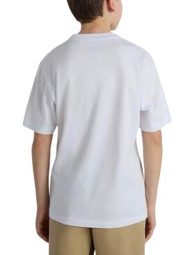 T-shirt Vans Eyeballie Weiß für Jungen.
