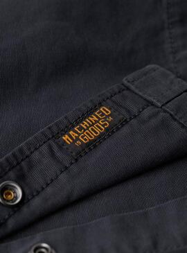  Hemdjacke Superdry Workwear  Marineblau für Herren