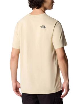 T-Shirt The North Face Einfach Beige für Männer