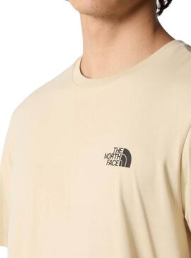 T-Shirt The North Face Einfach Beige für Männer