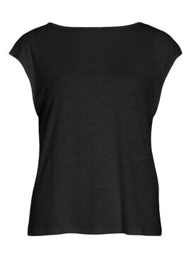 T-Shirt Vila Vifiara Schwarz für Damen