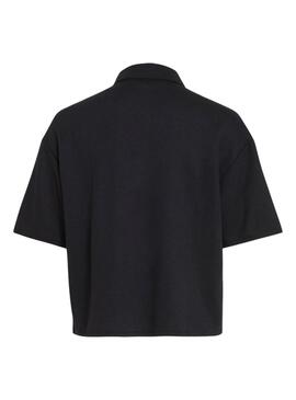 Bluse Vila Vicarmena Schwarz für Damen