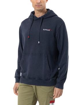 Sweatshirt El Pulpo Relief Marine für Männer
