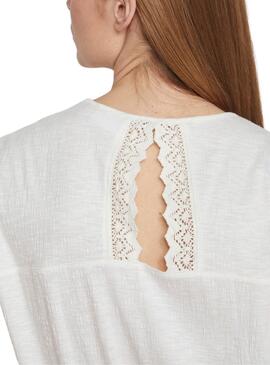 Top Vila Visyma Beige für Frauen