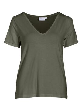 T-shirt Vila Viase in Grün für Frauen.