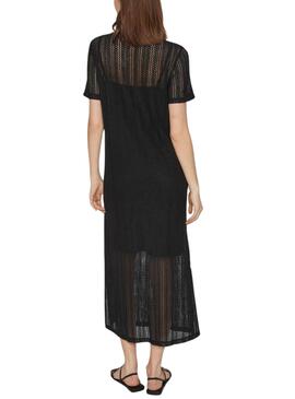 Kleid Vila Vigardea Schwarz für Frauen