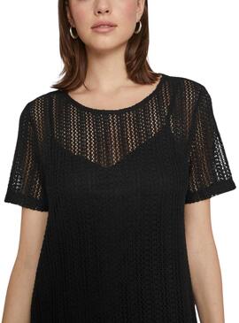 Kleid Vila Vigardea Schwarz für Frauen
