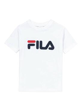 T-Shirt Fila Classic Logo Weiß