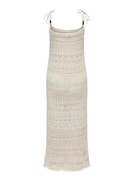Kleid Only Avina Beige für Frauen