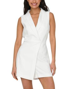 Jumpsuit  Only Abba  Women's Gekreuzt Weiß