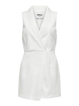 Jumpsuit  Only Abba  Women's Gekreuzt Weiß