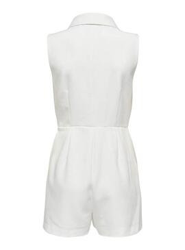 Jumpsuit  Only Abba  Women's Gekreuzt Weiß