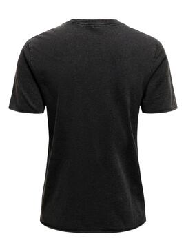 T-Shirt Only Lucy Nuit Schwarz für Frauen