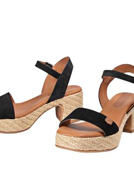 Sandalen Popa Beliche Schwarz für Frauen
