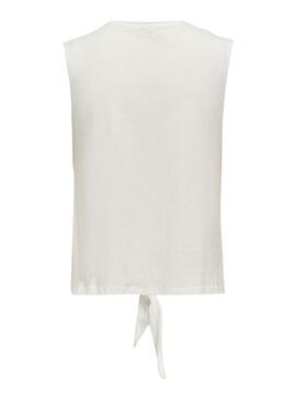 T-Shirt Only Lucy Knot Eagle Weiß Für Damen