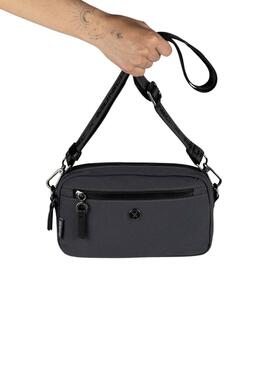 Tasche Munich Bloom Slim Schwarz für Damen.