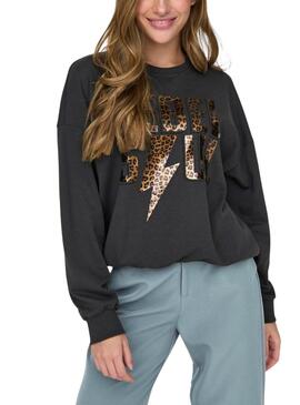 Sweatshirt Only Runa Schwarz für Frauen