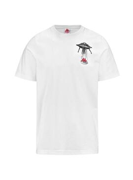 T-Shirt Kappa Lamar Weiß für Herren