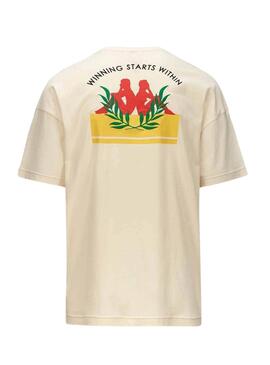 T-Shirt Kappa Leilon Beige für Männer