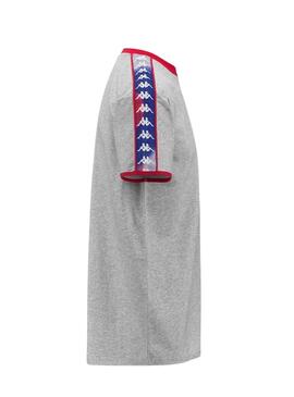 T-shirt Kappa Lilogt Grau für Männer