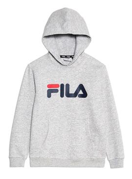 Sweatshirt Fila Classic Logo Grau Junge und Mädch
