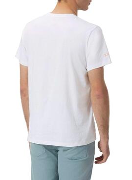 T-shirt El Pulpo Das Meer Heilt Alles weiß für Herren