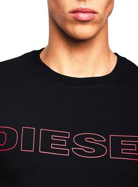 T-Shirt Diesel UMLT-Jake Schwarz Herren